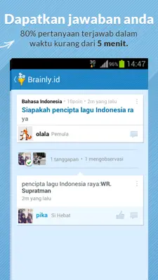 Brainly.co.id android App screenshot 1